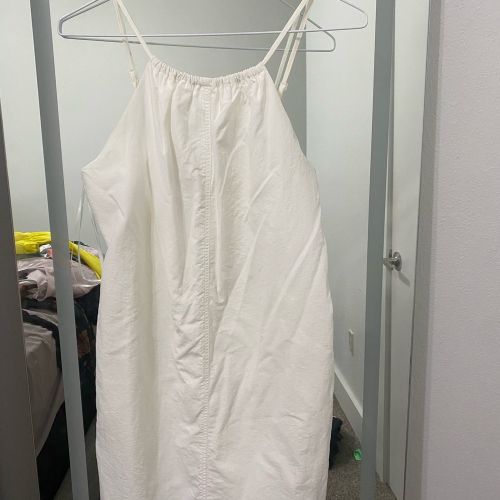 White Sleeveless Dress